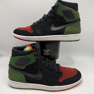 Air Jordan 1 Flyknit BHM Black History Month Size 10US